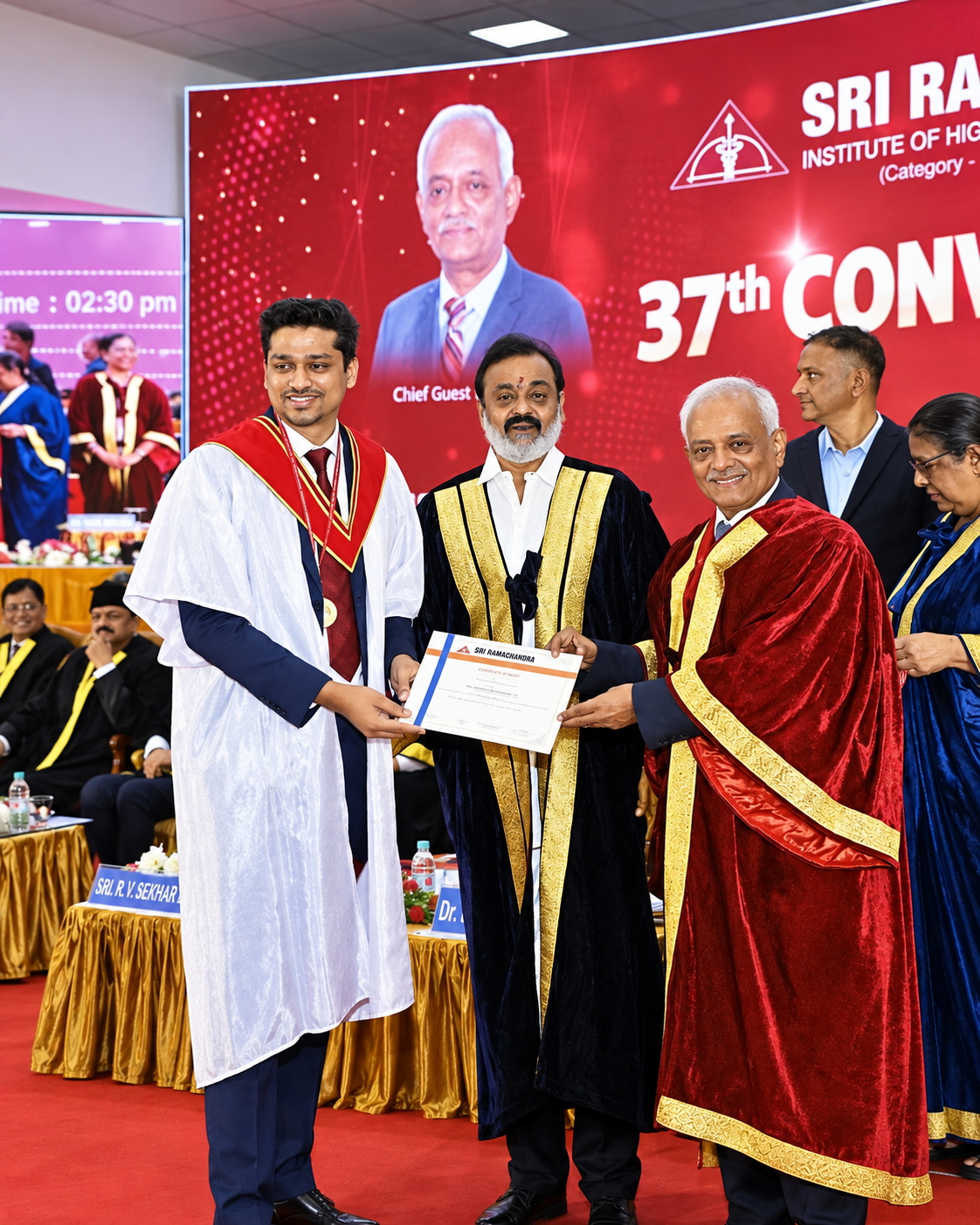 Dr. Nithesh Kumar Graduation Convocation Gold Medalist in Cardiology